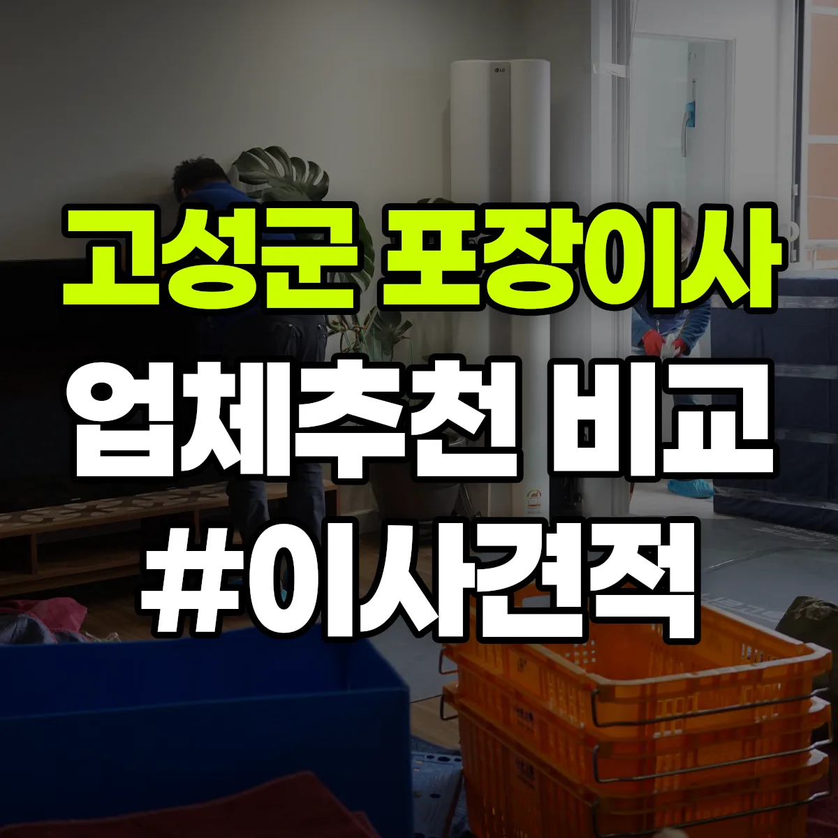 강원 고성군 포장이사업체 추천 비교